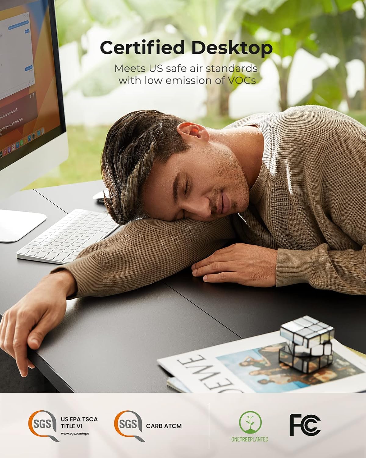 48x24 Inch Electric Standing Desk Adjustable Height with Storage Bag, Ergonomic Computer Stand Up Desk Table with Headphone Hook for Home Office - Walmart.com