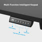CHITOOMA 32 " Electric Standing Desk, Height Adjustbale Desk with 4 memory preset, for home offices, apartments, and small spaces, black