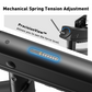 Kyspho Dual Monitor Arm for 13-32 Inch Screens,Holds 19.8 lbs, Monitor Stand with Tension Spring,Full Motion Visual Adjustment Monitor Mount,C-Clamp & Grommet Hole,Max 100x100mm