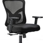 Home Office High Back Chair Mesh Lumbar Support, Swivel Computer Desk Chair with Adjustable Armrest, Max 300lbs - Walmart.com