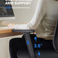 Home Office High Back Chair Mesh Lumbar Support, Swivel Computer Desk Chair with Adjustable Armrest, Max 300lbs - Walmart.com