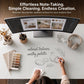 Kyspho Glass Top Electric Standing Desk with USB Charging Ports, 40" x 24" Height Adjustable One-Piece Desk, Sit Stand Computer Desk with Seamless Desktop for Home Office