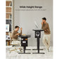 40x24 Inch Electric Standing Desk Adjustable Height with Storage Bag, Ergonomic Computer Stand Up Desk Table with Headphone Hook for Home Office - Walmart.com