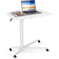 Height Adjustable Mobile Standing Desk, Laptop Desk with Gas Spring Riser, Stand up Desk Rolling Laptop Cart with Wheels for Offices, Home, Medical and School - Walmart.com