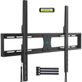 Low Profile Fixed TV Wall Mount Bracket for Most 42-90 Inch LCD OLED QLED 4K Plasma Flat Curved Screen TVs, Max 800x600mm, Fits 16 to 24 inch Wood Studs, Holds up to132lbs