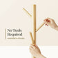Wooden Coat Rack Stand with 3 Height Options and 8 Hooks, Clothes Hanger Hall Tree Rack for Home, Office, Bedroom, Hallway - Walmart.com