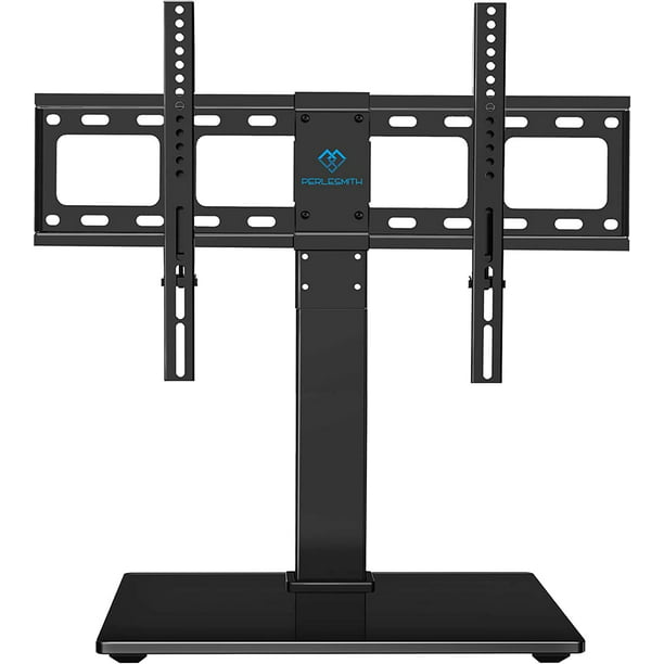 TV Stand Mount, Table Top TV Stand for 37 to 70 inch LCD LED TVs, Height Adjustable Universal Swivel TV Stand with Tempered Glass Base, Max 600x400mm - Walmart.com