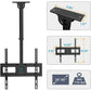 Hanging Full Motion TV Mount Bracket Fits 26-65 inch LCD LED OLED 4K TVs, Flat Screen Displays with Max 400x400mm, Ceiling TV Mount Holds up to 110lbs