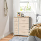 Fabric Dresser Storage Tower 7 Drawer , Dresser Chest with Wood Top and Easy Pull Handle, Organizer Unit for Closets, Bedroom, Nursery Room, Office - Walmart.com