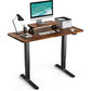 ‎55x24 Inch Electric Standing Desk with Monitor Stand Height Adjustable, Computer Stand Up Desk Table for Home Office , Rustic - Walmart.com