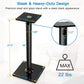 Universal Floor Speaker Stands 28 Inch for Surround Sound, Bookshelf Speakers Stands Hold up to 22lbs, 1 Pair