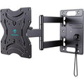 Full Motion RV TV Wall Mount Bracket for Most 13-42 Inch TVs with Articulating Arm Swivels Tilts, Lockable TV Stand for Camper Trailer Motorhome Boat Truck, Holds up to 77 lbs