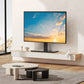 TV Stand Mount, Table Top TV Stand for 37 to 70 inch LCD LED TVs, Height Adjustable Universal Swivel TV Stand with Tempered Glass Base, Max 600x400mm - Walmart.com